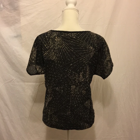 Vintage Attivo Gold Black Sheer Sparkle - Picture 6 of 7